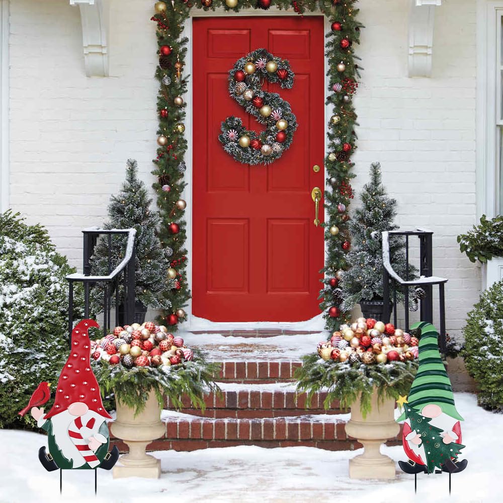 YEAHOME gnome decorations with Christmas theme