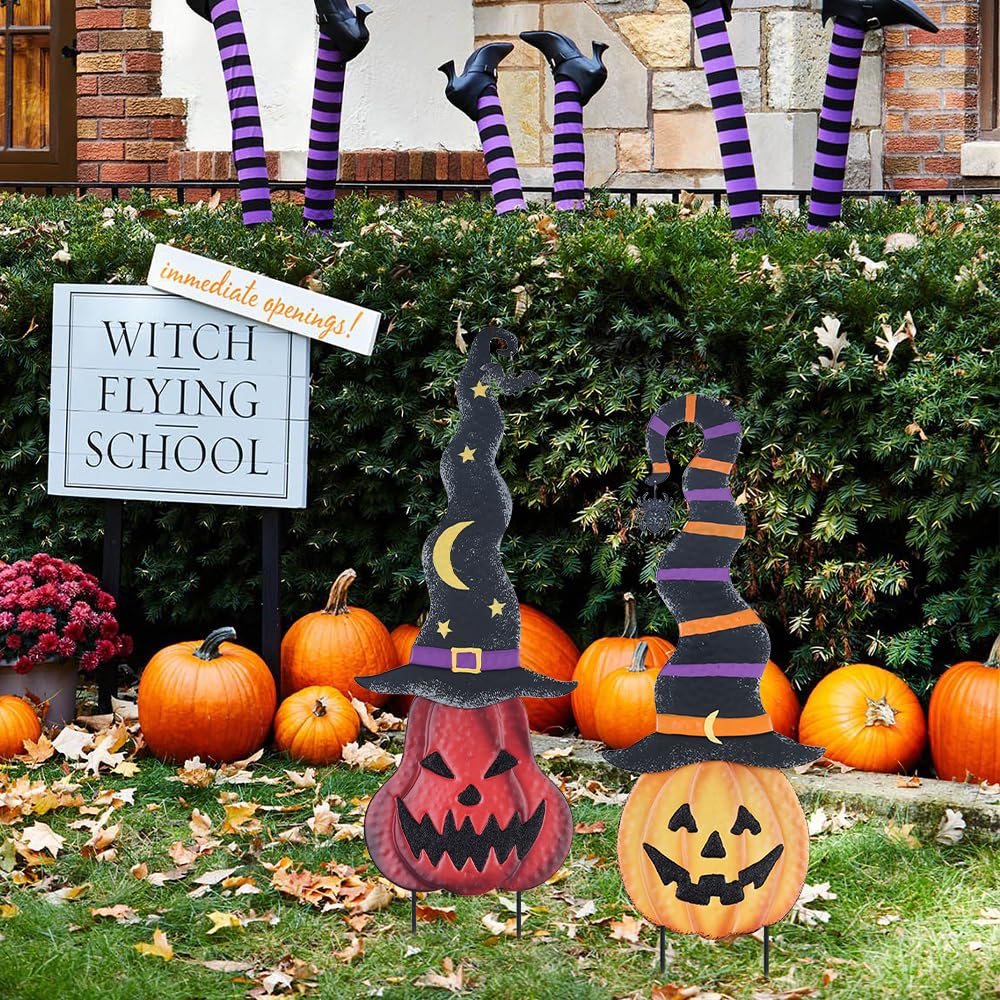 YEAHOME Halloween Decorations Outdoor in a yard