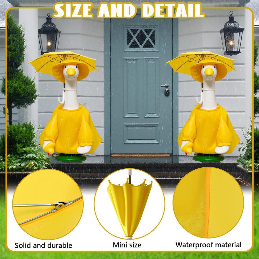 Yellow duck accessory included with the outfit