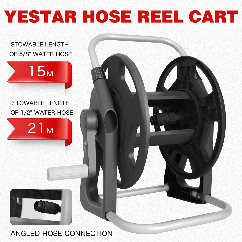 YESTAR Garden Water Hose Reel with adjustable handle