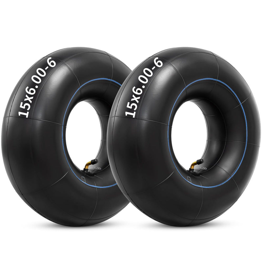 YeYouC Heavy Duty 15x6.00-6 Inner Tube front view