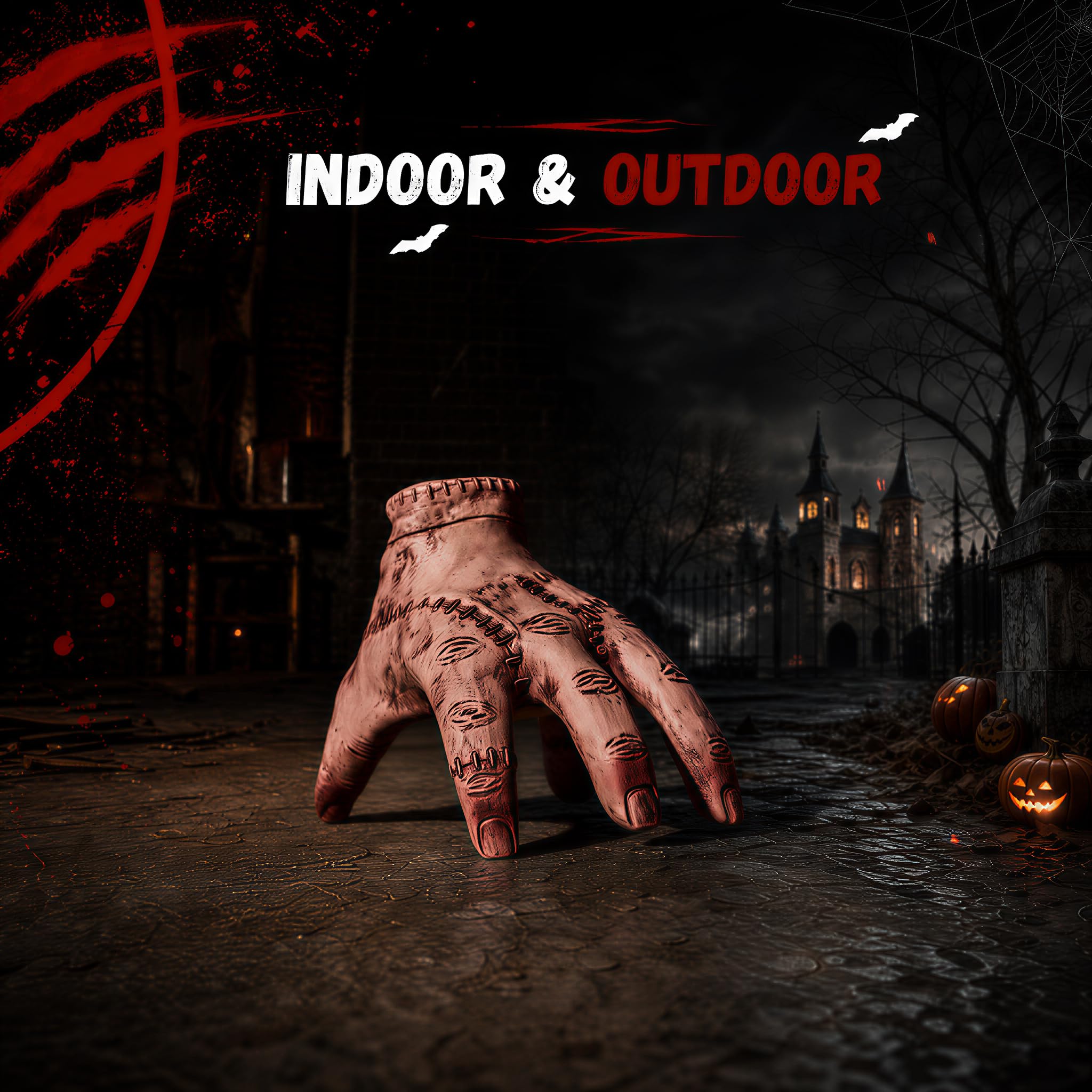 YFFSMYA Animatronic Zombie Hand packaging view