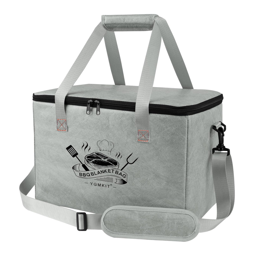 YGMkit BBQ Blanket for Resting Meat, gray color front view