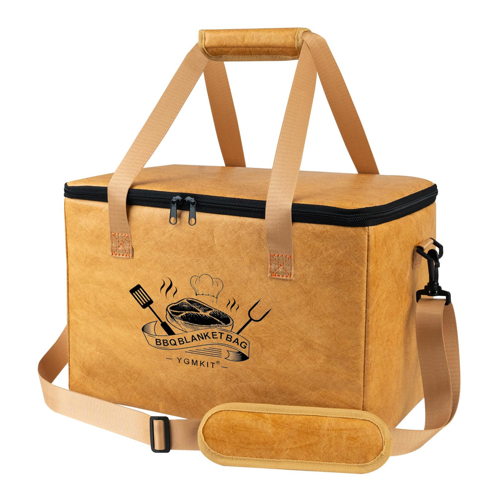 YGMkit BBQ Blanket for Resting Meat, yellow front view