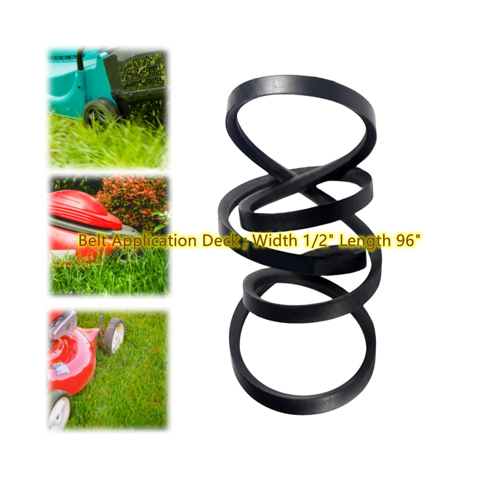 yhoparts 42” Deck Drive Belt compatibility chart