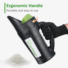 Yhtpouqe Handheld Spreader side view showing ergonomic handle