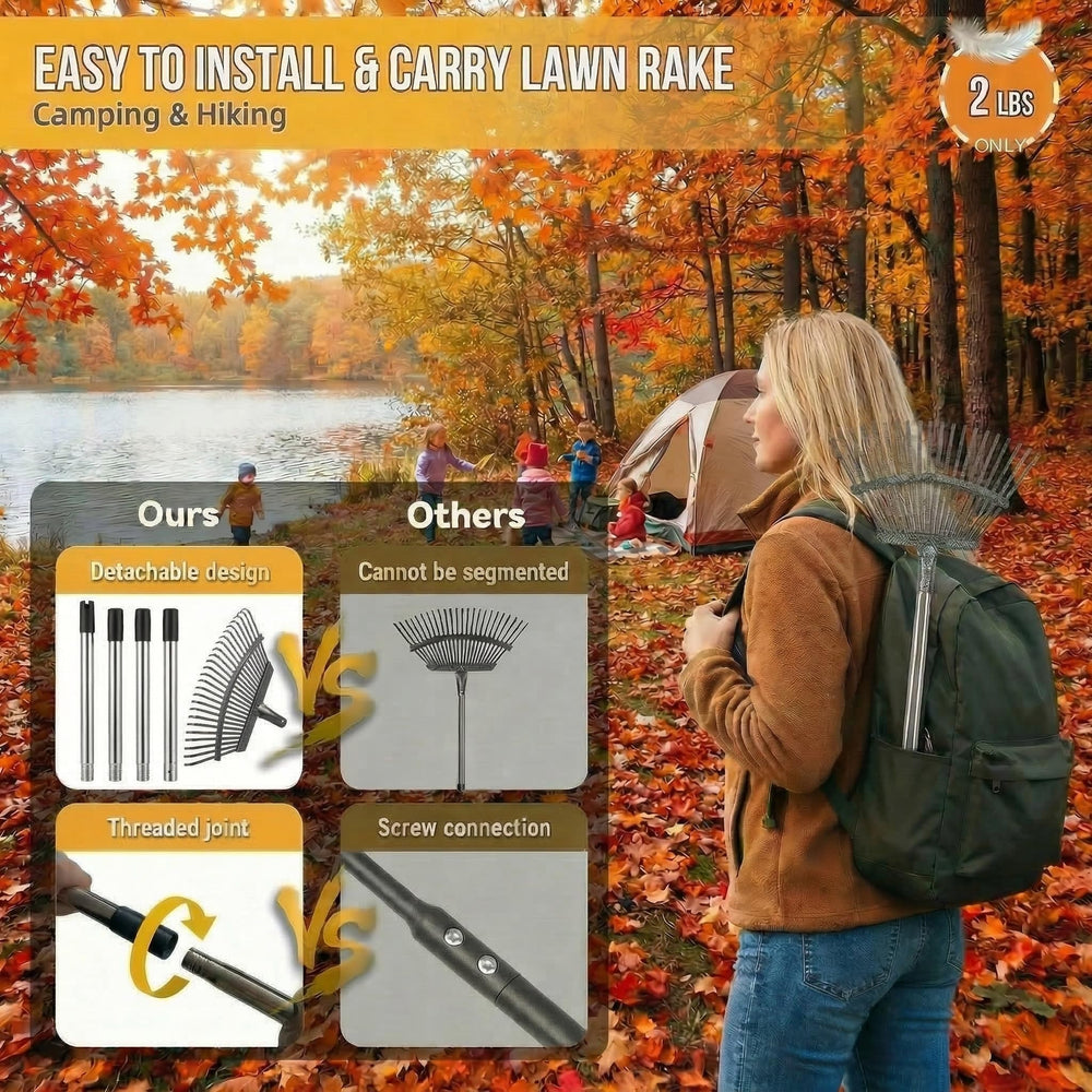 YIAD DRAGON HORSE rake disassembled for storage