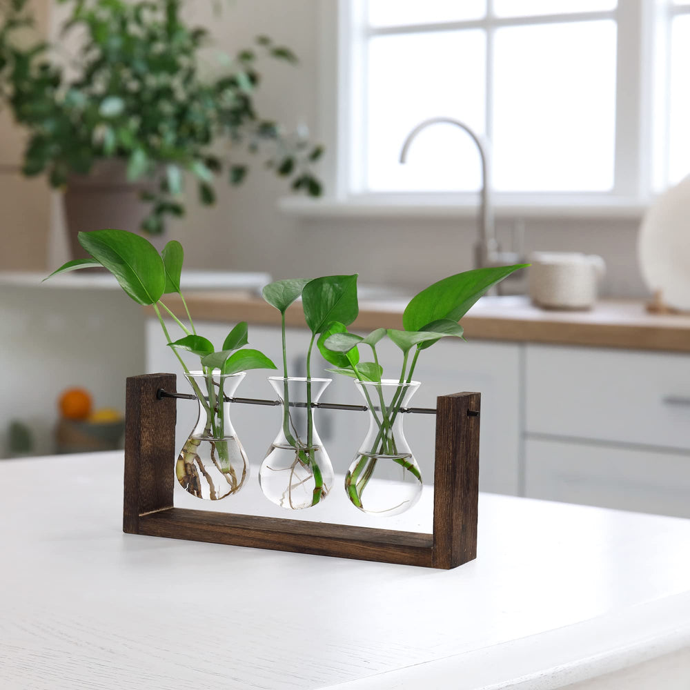 YIBOT Wall Hanging Planter with vibrant flowers