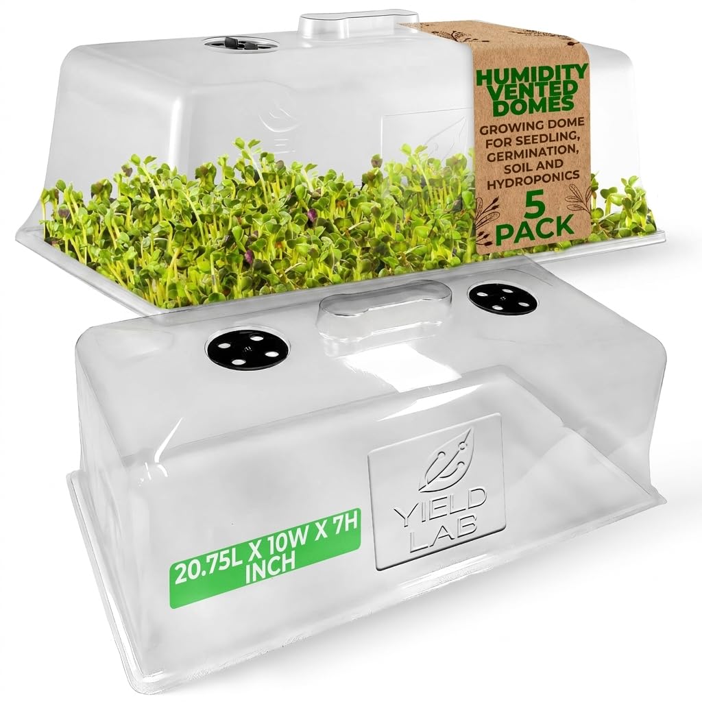 Yield Lab 7 Inch Clone Dome clear front view
