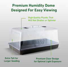Yield Lab 7 Inch humidity dome with adjustable vents