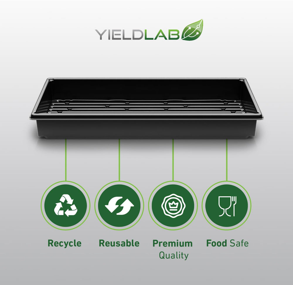 Yield Lab propagation trays set with 8-inch dome