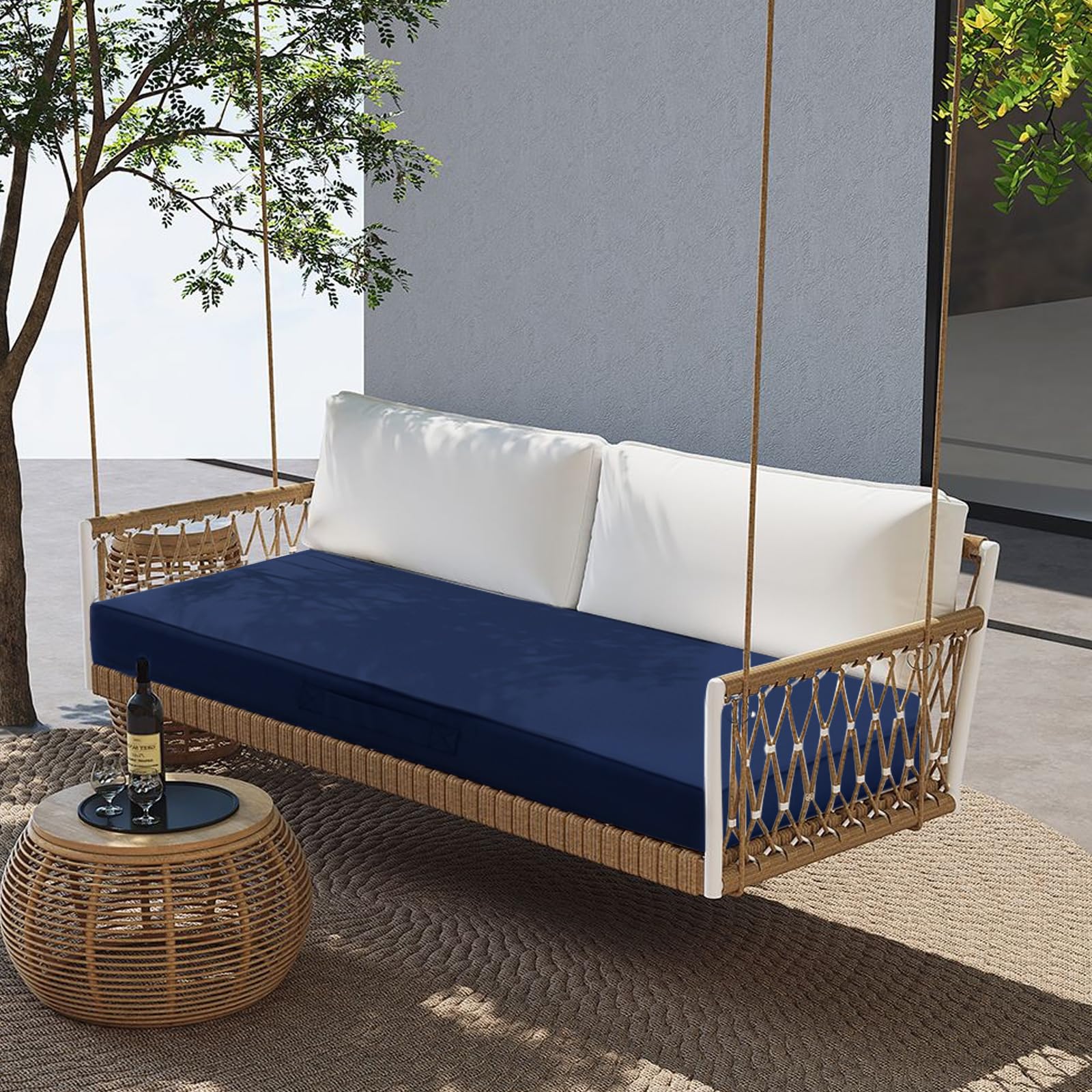 YIJIAN HOME Outdoor Bench Cushion packaging display