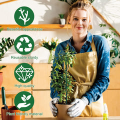 YILEGSYO Plant Support Stakes beside climbing plants