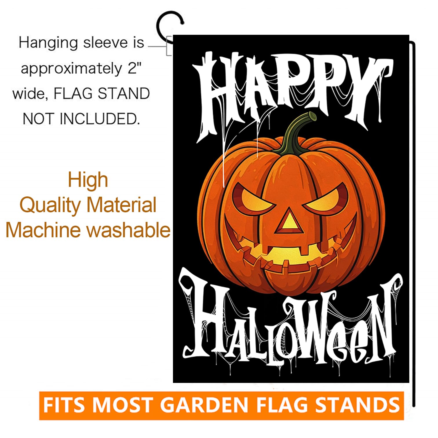 Yileqi garden flag featuring summer welcome design