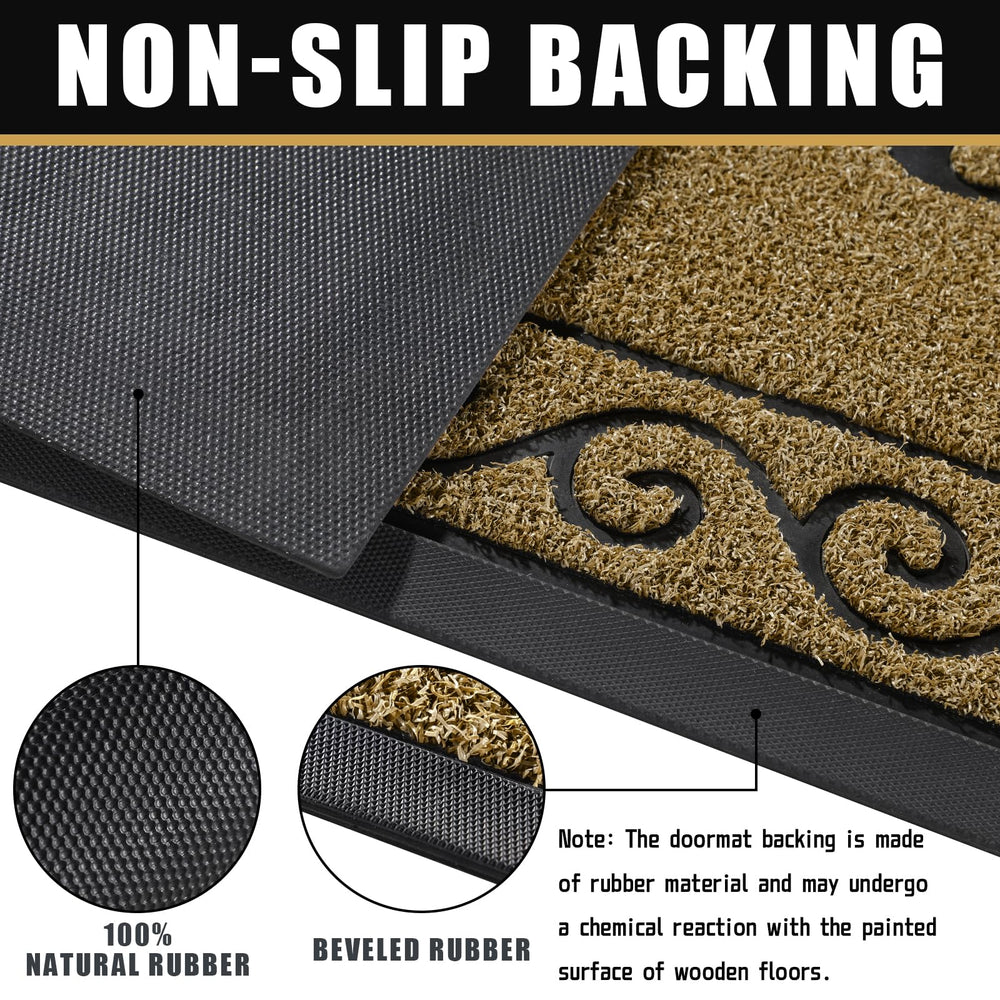 Yimobra door mat in outdoor entrance setting