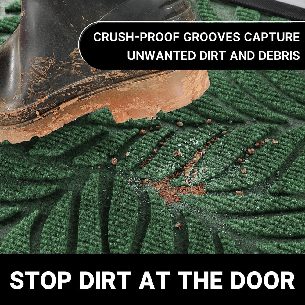 Yimobra Door Mat showing non-slip backing