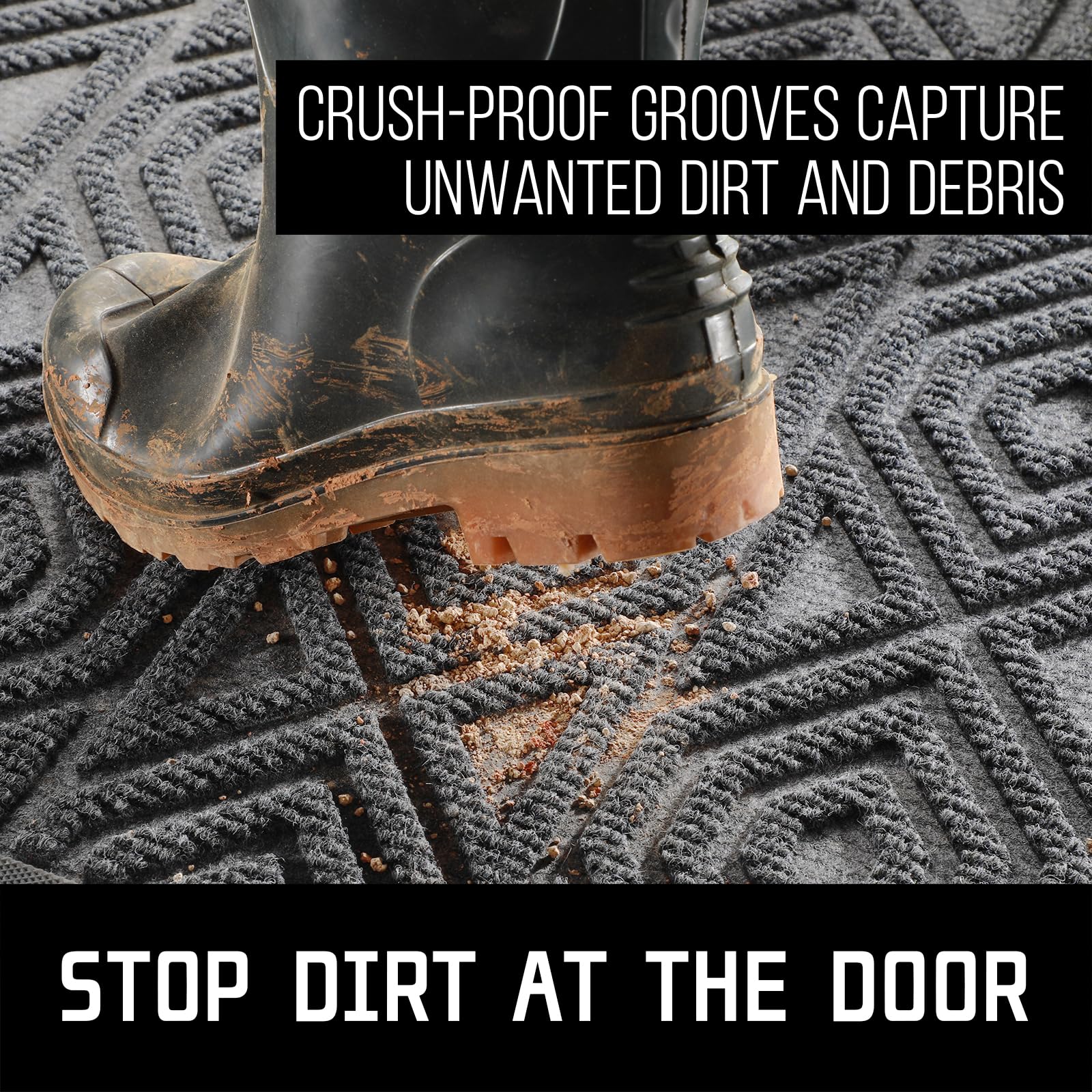 Yimobra Doormat non-slip rubber backing for safety