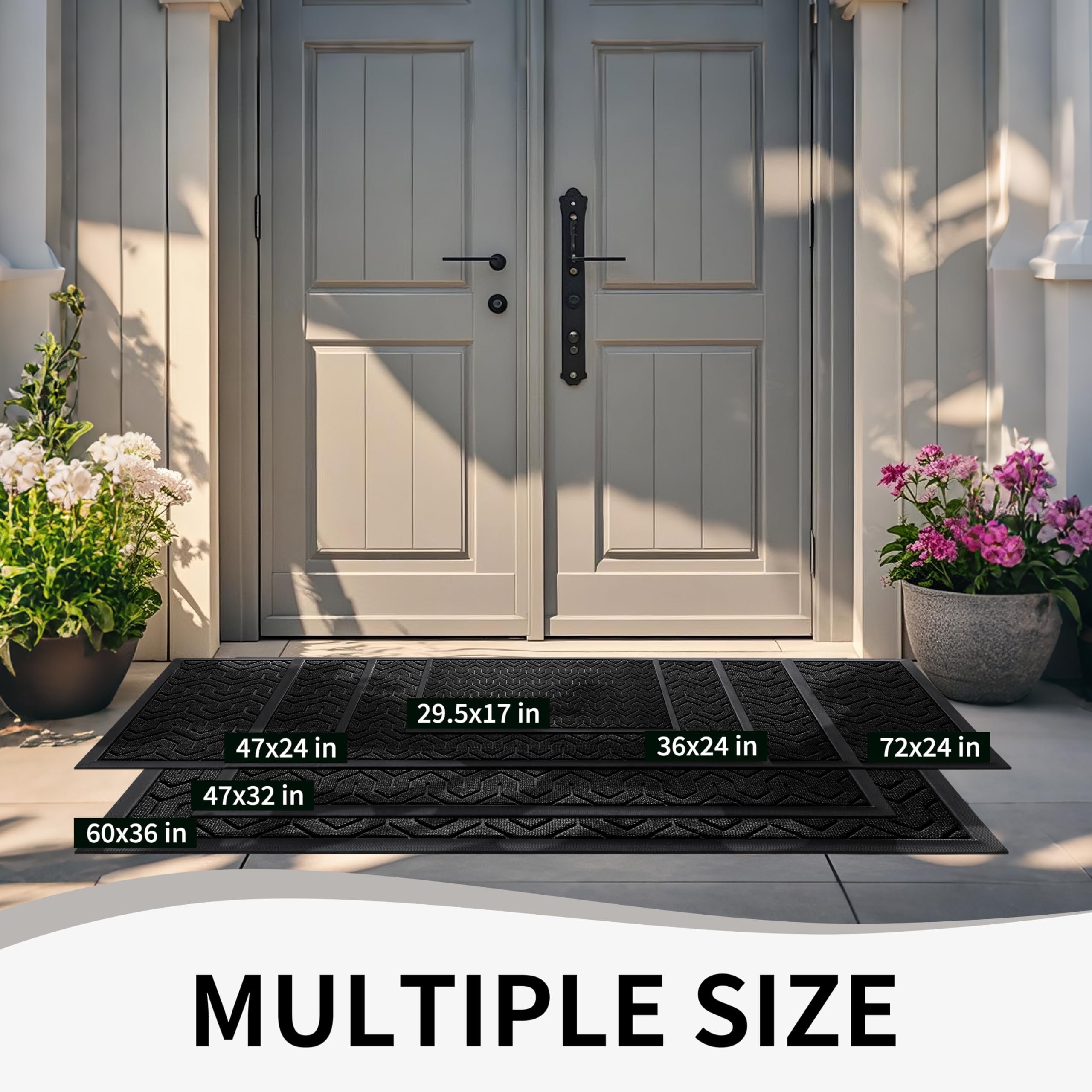 Yimobra Doormat placed at front door