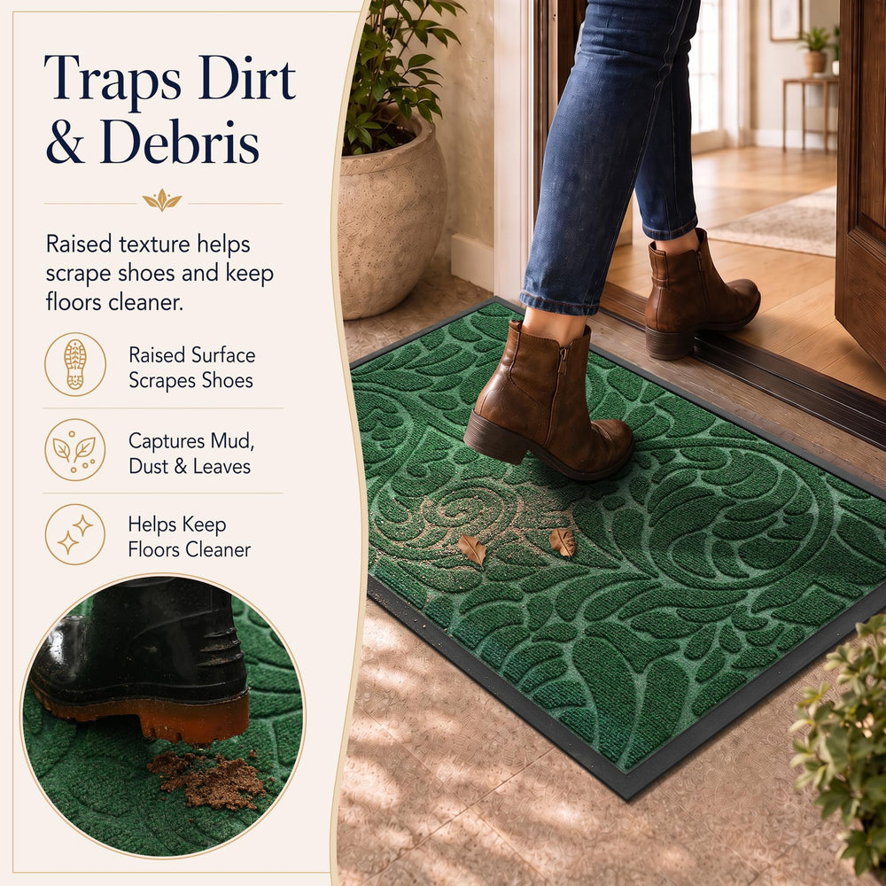 Yimobra doormat with non-slip rubber backing