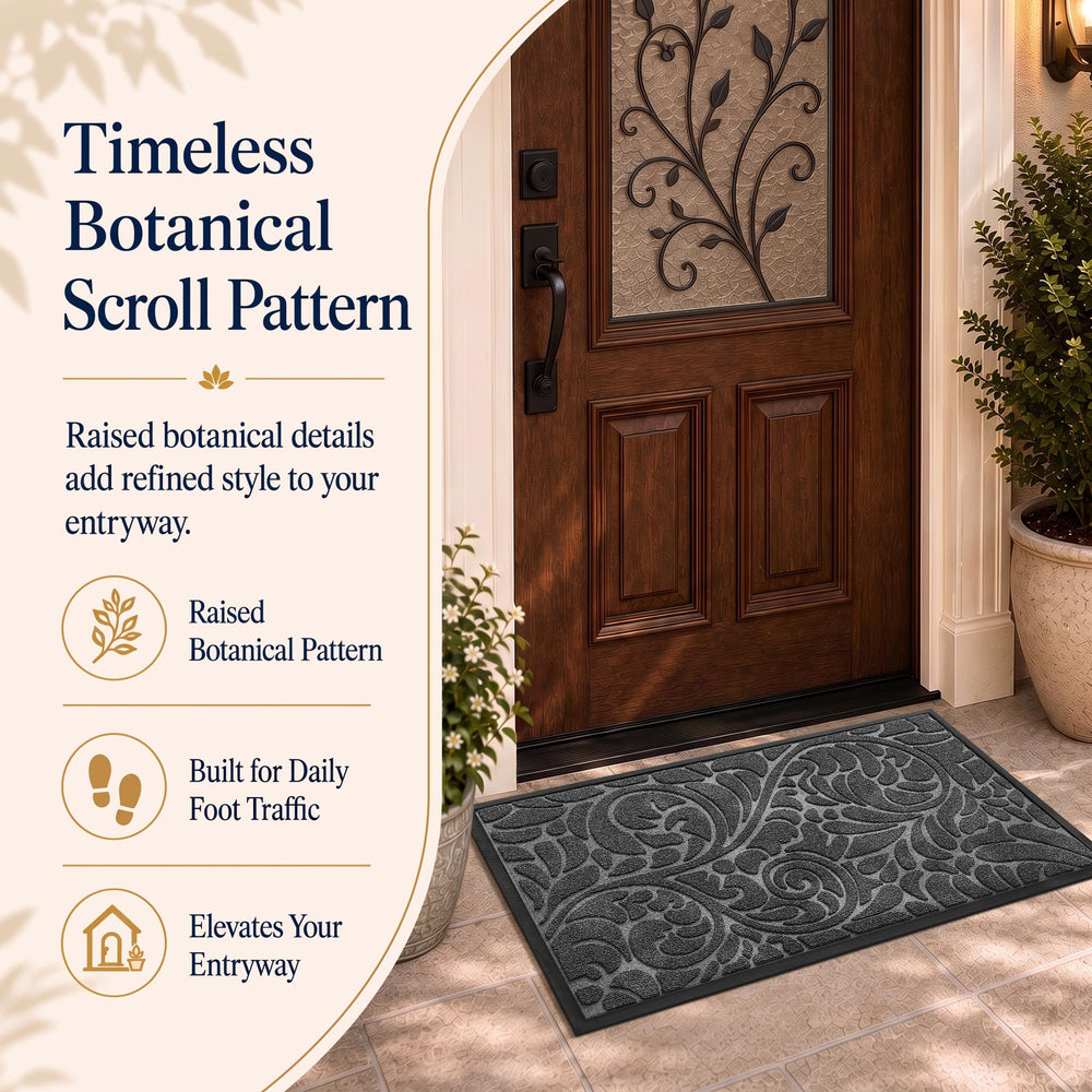 Yimobra Front Door Mat in a stylish entryway