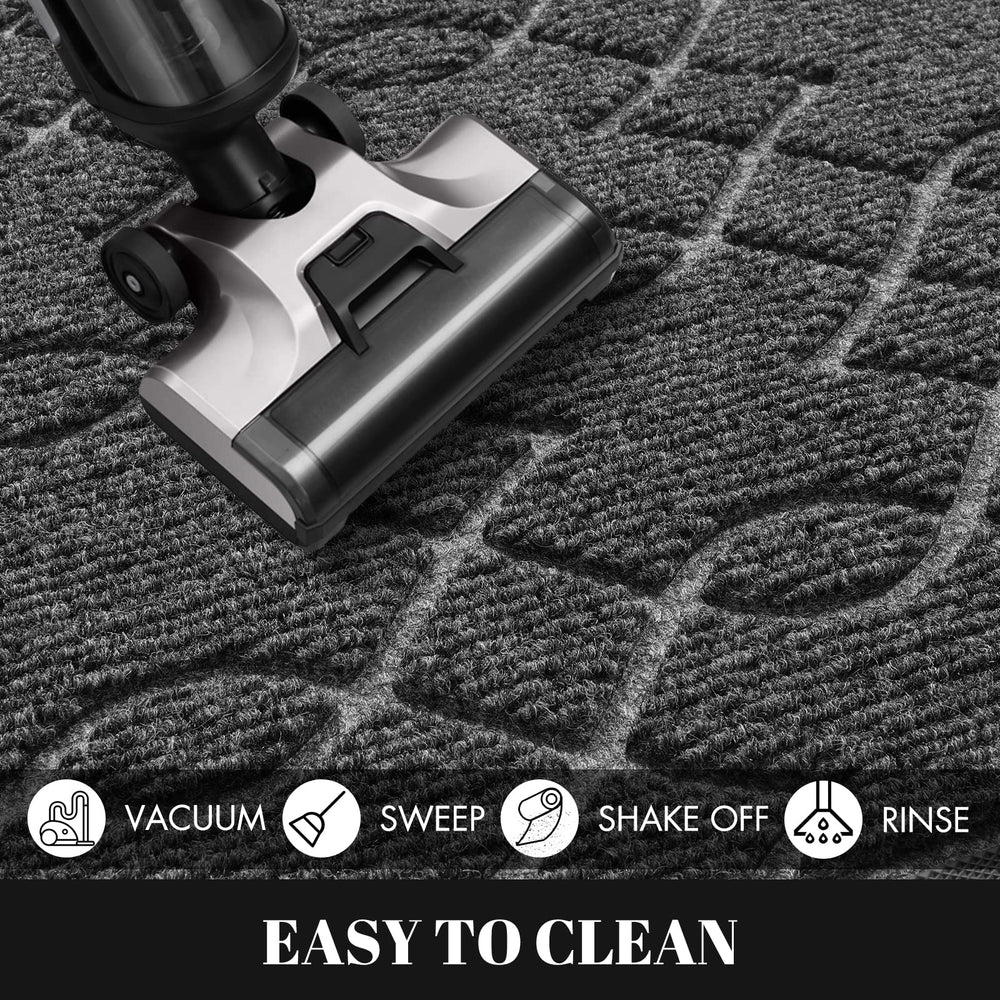 Yimobra mat easy cleaning demonstration with garden hose
