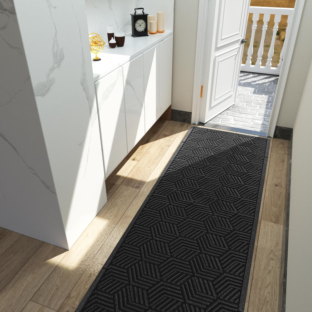 Yimobra mat on polished tile flooring
