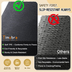 Yimobra outdoor mat rinsing with hose