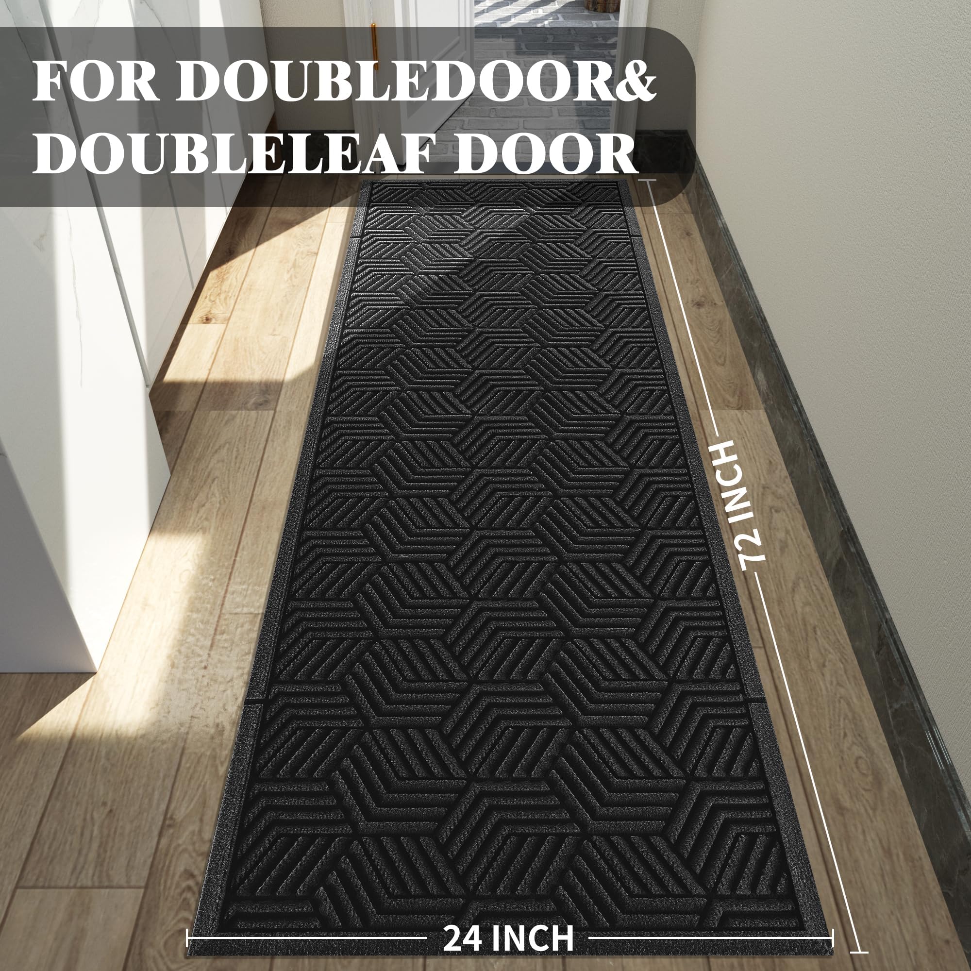 Yimobra Runner Mat showing drainage holes