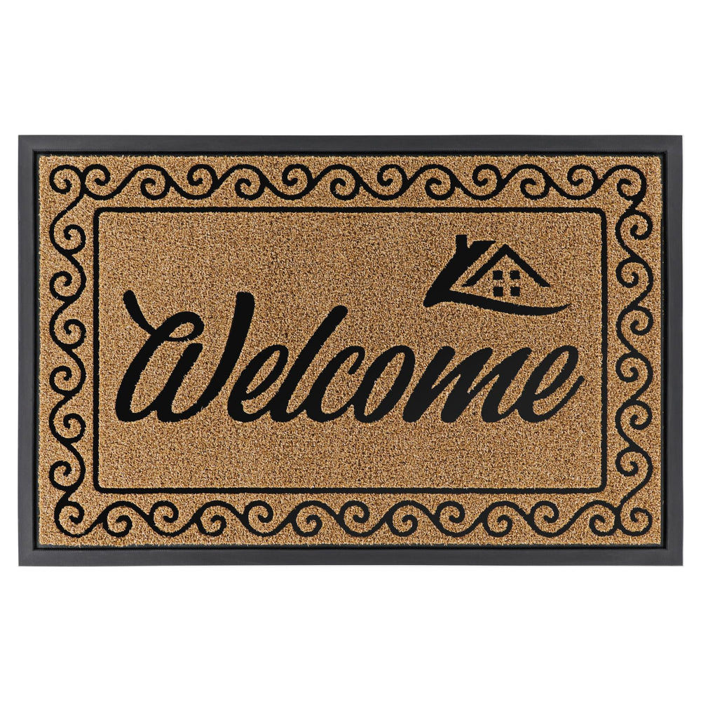 Yimobra Welcome Mat easy cleaning demonstration