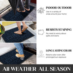 Yimobra welcome mat in use at front door