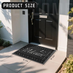 Yimobra Welcome Mat showing dirt trapping features