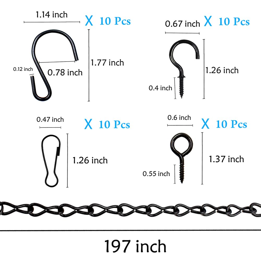 YINGFENG 236 Inch hanging chain in use with flower pots