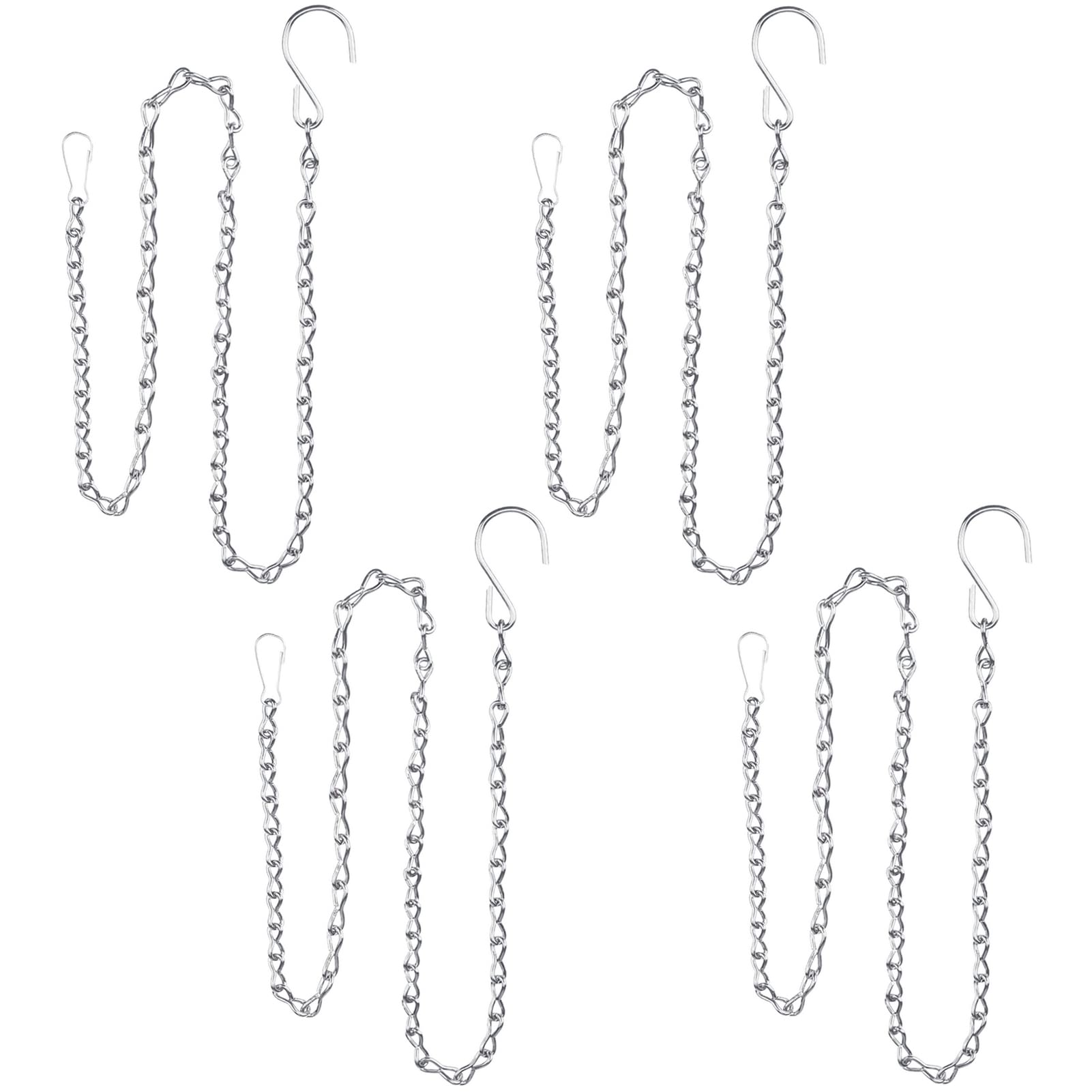 YINGFENG 35 inch silver hanging chain pack front view