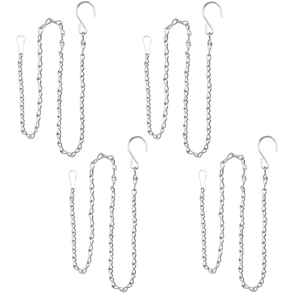 YINGFENG 35 inch silver hanging chain pack front view