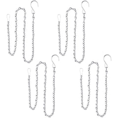 YINGFENG 35 inch silver hanging chain pack front view