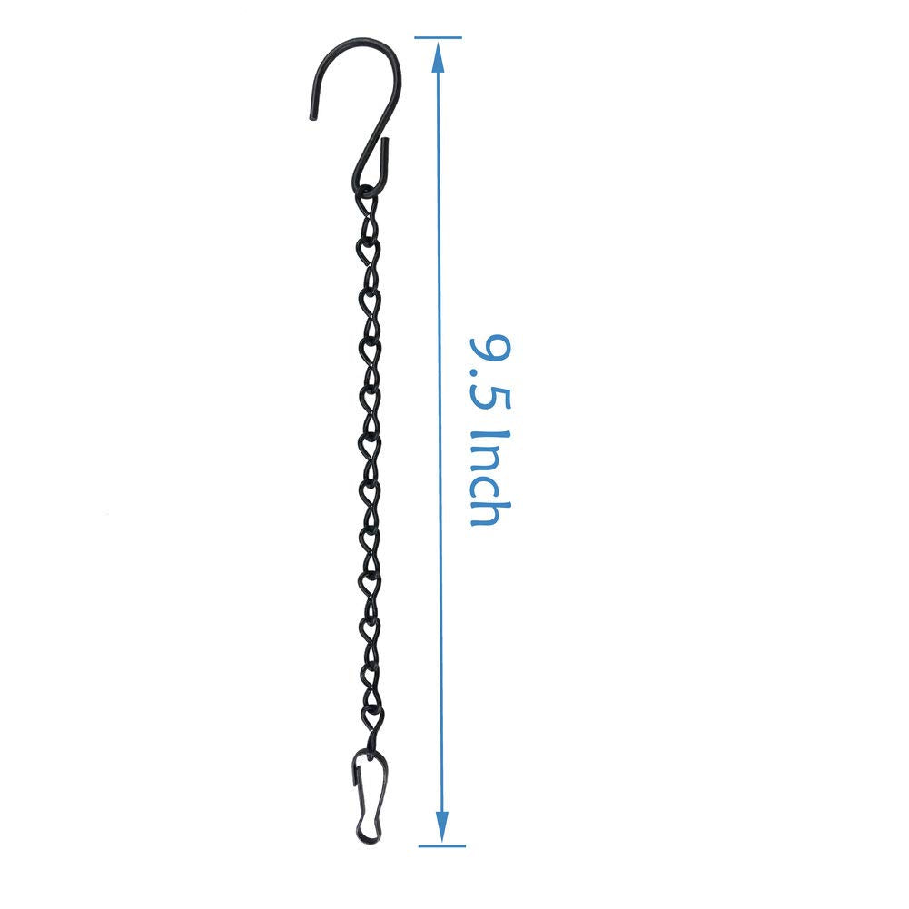 YINGFENG chains hanging flower pots in garden