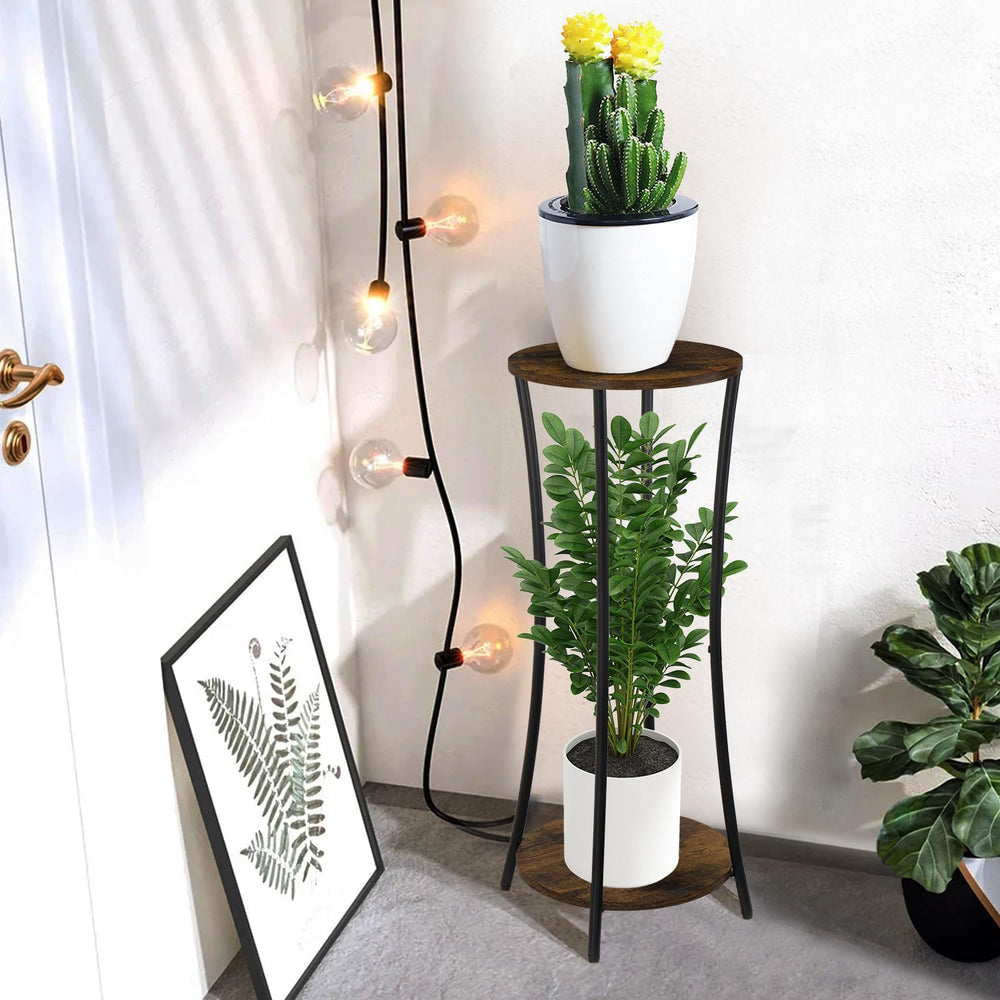 YINMIT Plant Stand in a cozy home environment with greenery