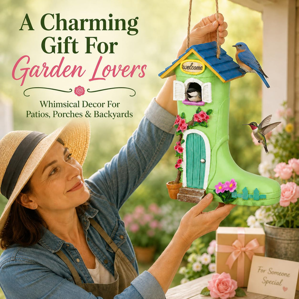 Yinns Birdhouse packaging with details