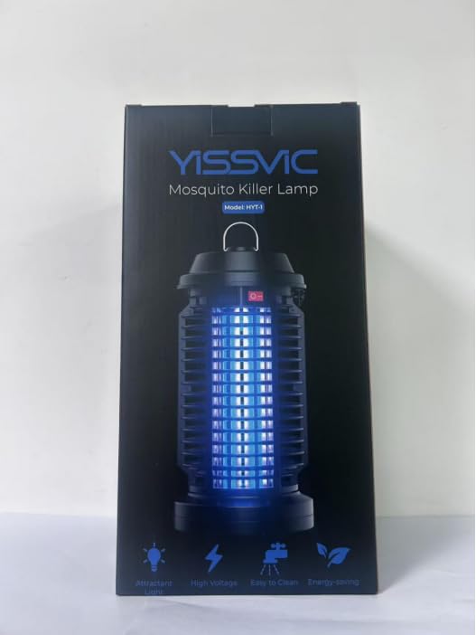 YISSVIC Bug Zapper with Protective Mesh Design Close-up