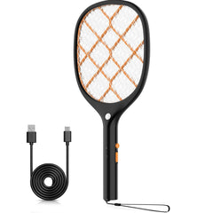 YISSVIC Electric Fly Swatter Bug Zapper Racket front view