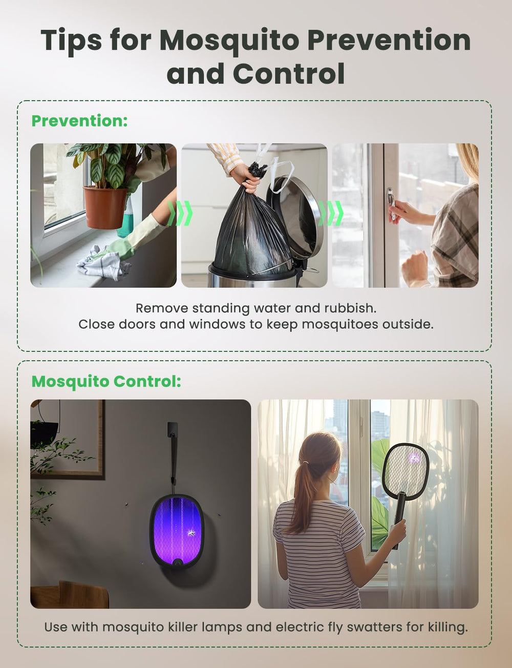 YISSVIC Electric Fly Swatter on a patio table with outdoor setting