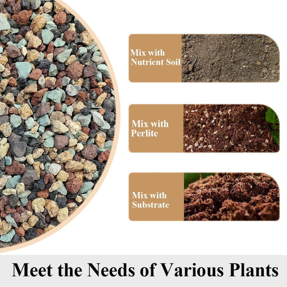YISZM potting mix spread out to show texture and consistency