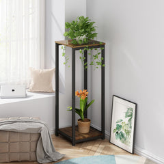 YIZAIJIA 2 Tier Plant Stand assembly instructions