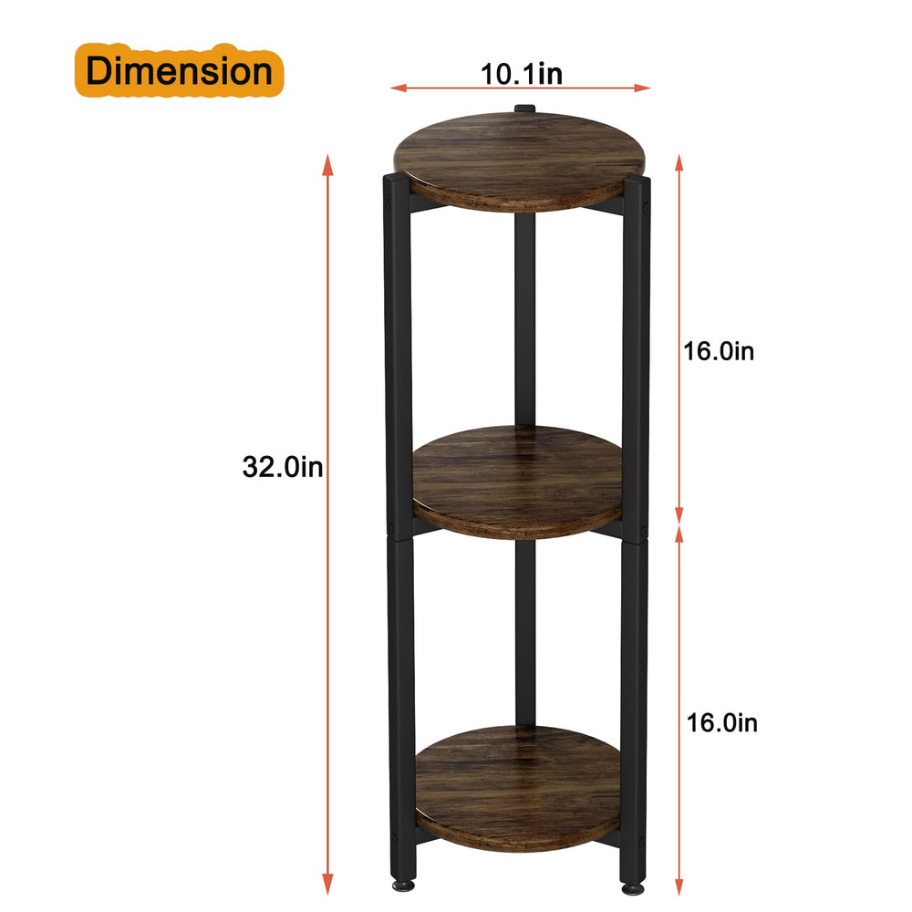 YIZAIJIA 3 Tier Plant Stand assembly instructions