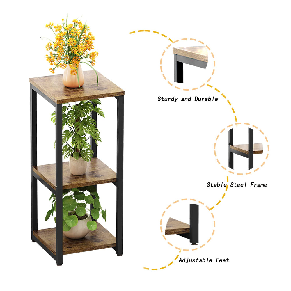 YIZAIJIA 3 Tier Plant Stand assembly instructions graphic