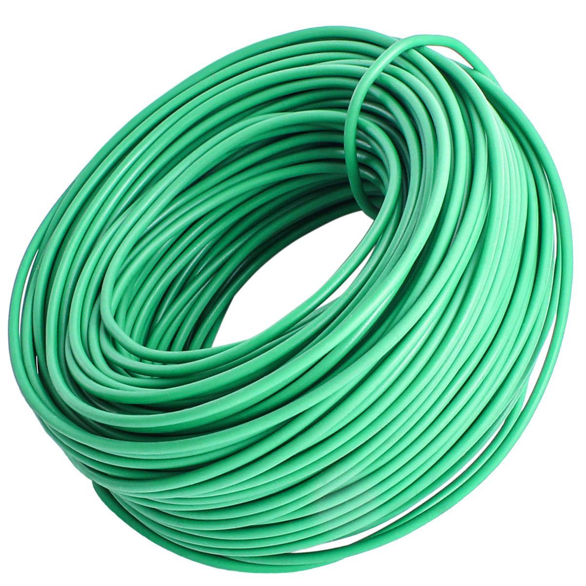 YMHB 120 Feet Green Soft Twist Tie front view