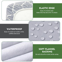 Ymomode picnic table covers set on a picnic table outdoors