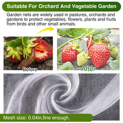 YNERHAI Garden Netting protecting fruit trees