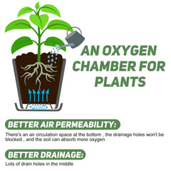 YNNICO plant pot with small indoor plant