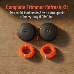 Ynoee trimmer head tool-free design close-up